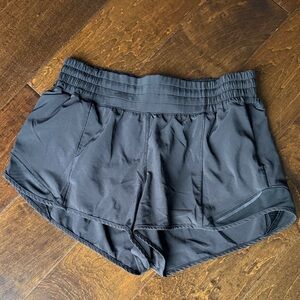 Lululemon Hotty Hot Women's Black Athletic Shorts